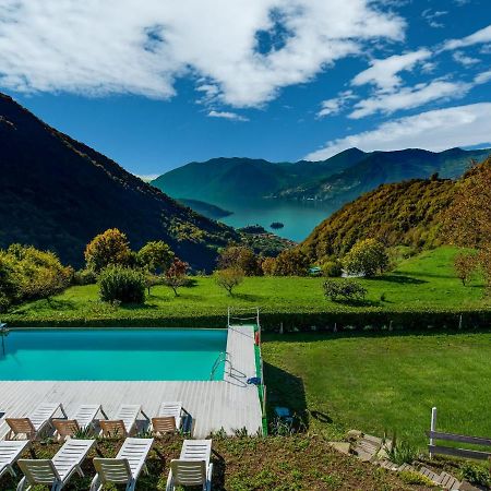 فيلا مارونفي Beautiful Chalet With Swimming Pool In Lombardy المظهر الخارجي الصورة