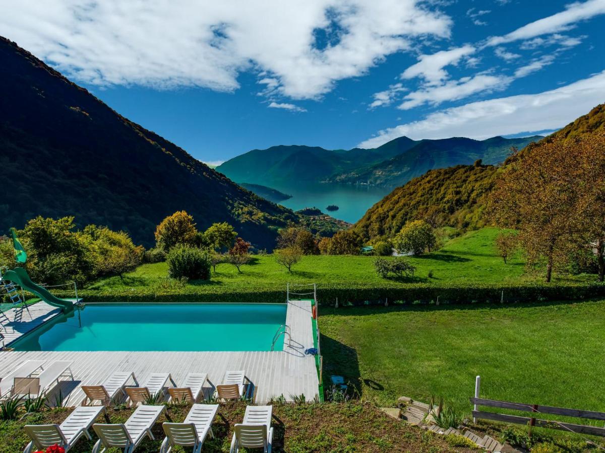 فيلا مارونفي Beautiful Chalet With Swimming Pool In Lombardy المظهر الخارجي الصورة
